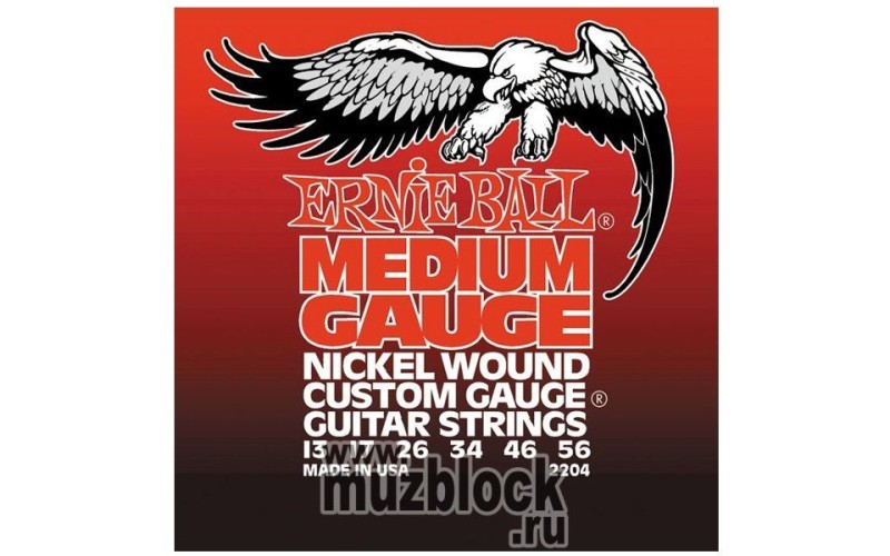 ERNIE BALL 2204 - струны для электрогитары