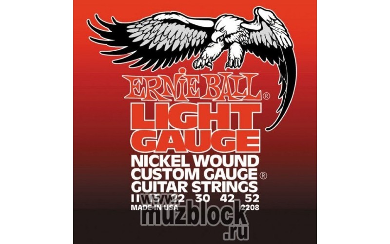 ERNIE BALL 2208 - струны для электрогитары