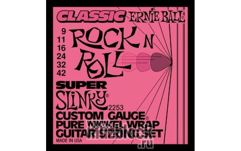 ERNIE BALL 2253 - струны для электрогитары