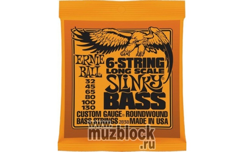 ERNIE BALL 2838 - струны для 6-ти струнной бас-гитары