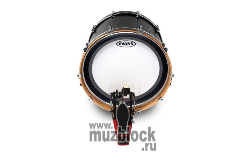 EVANS BD22EMADCW - пластик 22 Externally Mounted Ajustable Damping Coated