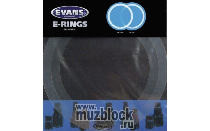 EVANS ER-SNARE - демпфирующее кольцо для барабана 14