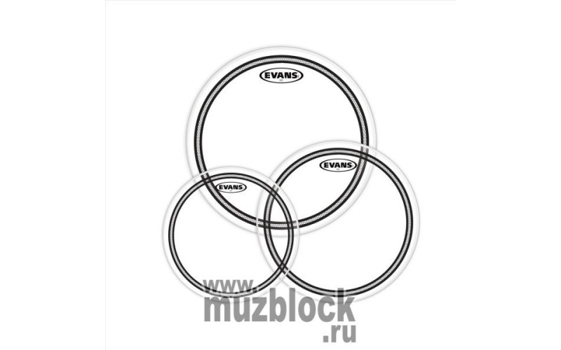 EVANS ETP-EC2SCLR-F - набор пластиков 10