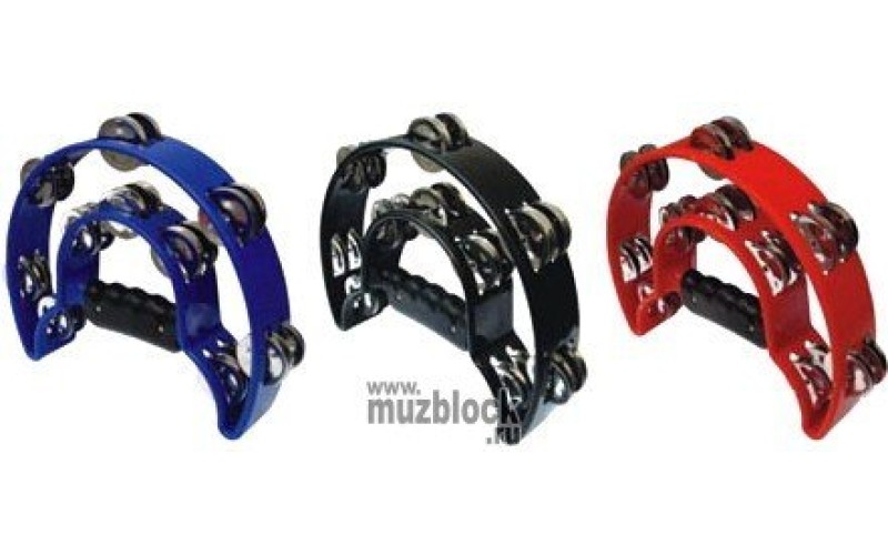 ALICE ATB002 - пластиковый тамбурин в форме двойного полумесяца