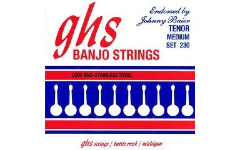 GHS 230 - струны для тенор-банджо