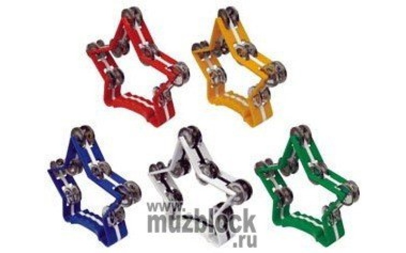 ALICE ATB004 - пластиковый тамбурин в форме звездочки