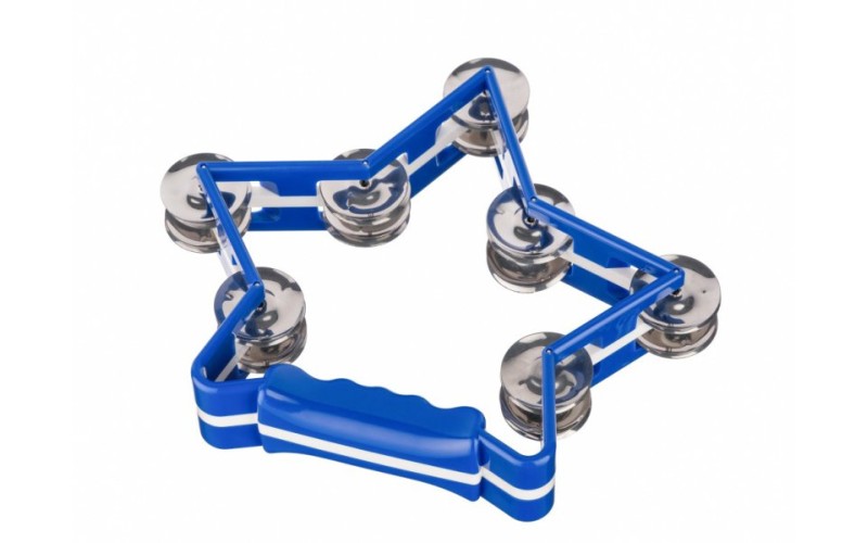 ALICE ATB004 - пластиковый тамбурин в форме звездочки