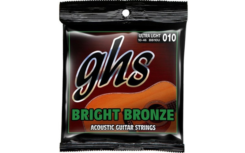 GHS BB10U - струны для акустической гитары