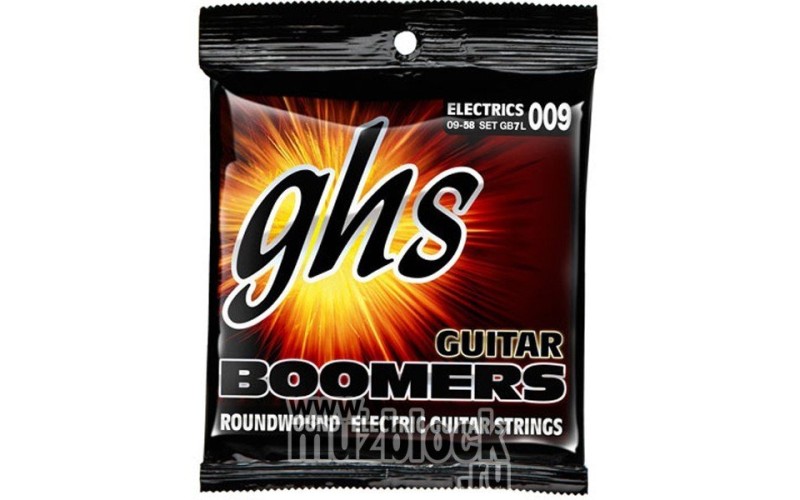 GHS GB7L - струны для электрогитары