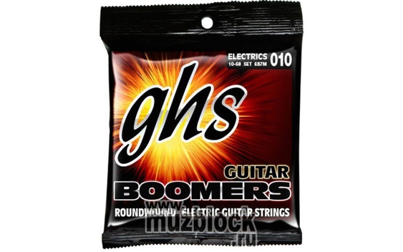 GHS GB7M - струны для электрогитары