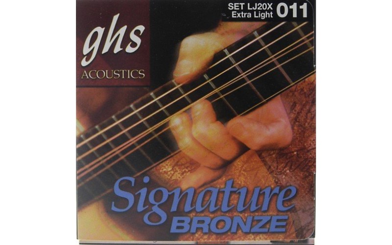 GHS LJ20X - струны для акустической гитары