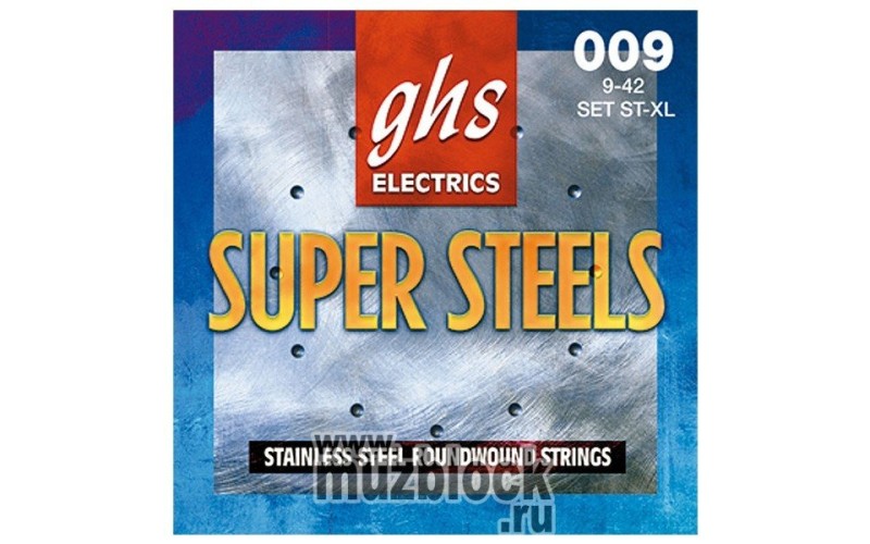 GHS ST-XL  - струны для электрогитары