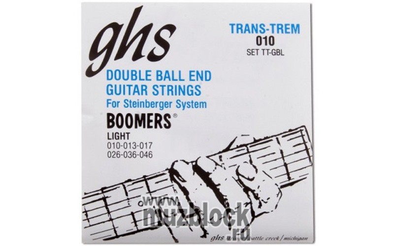GHS TT-GBL - струны электрогитары (headless)