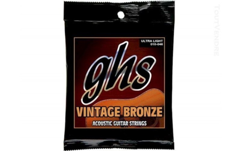 GHS VN-UL - струны для акустической гитары