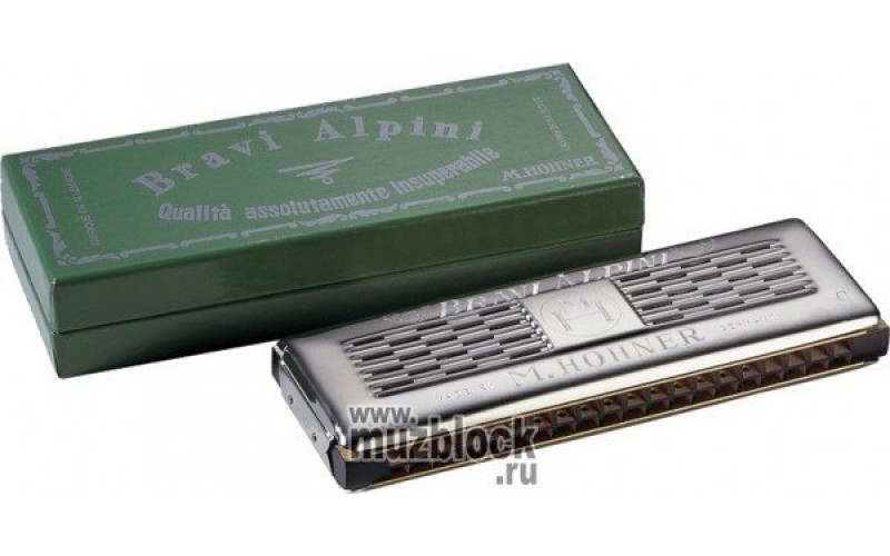 HOHNER Bravi Alpini 1314/80 CG (M1314337) - губная гармошка