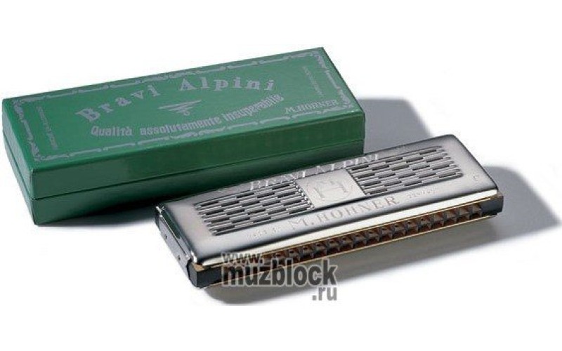 HOHNER Bravi Alpini 1314/80 CG (M1314337) - губная гармошка