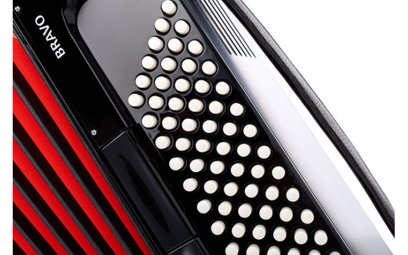 HOHNER Bravo III 120 (A1082/4082) black - аккордеон 4/4