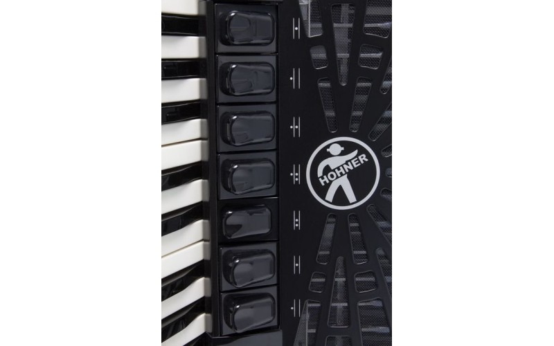 HOHNER Bravo III 120 (A1082/4082) black - аккордеон 4/4
