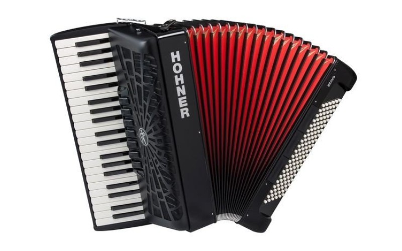 HOHNER Bravo III 120 (A1082/4082) black - аккордеон 4/4