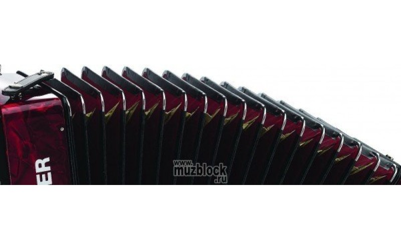 HOHNER Bravo III 120 (A1083/4083) red - аккордеон 4/4