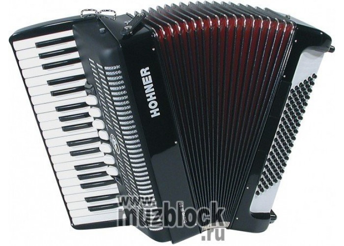 HOHNER Bravo III 96 (A1072/4072) black - аккордеон 7/8