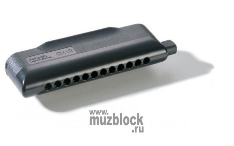 HOHNER CX 12 Black 7545/48 E (M754560) - губная гармошка