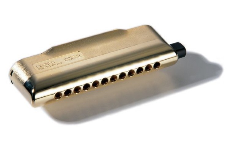 HOHNER CX 12 Gold C 7545/48 (M754502)  хромат. губная гарм.