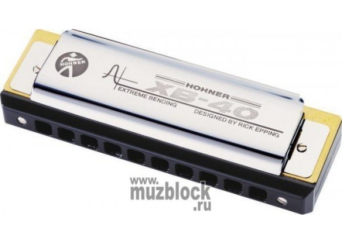 Купить губную гармошку HOHNER Extreme Bending XB 40 D low M110113 в ...