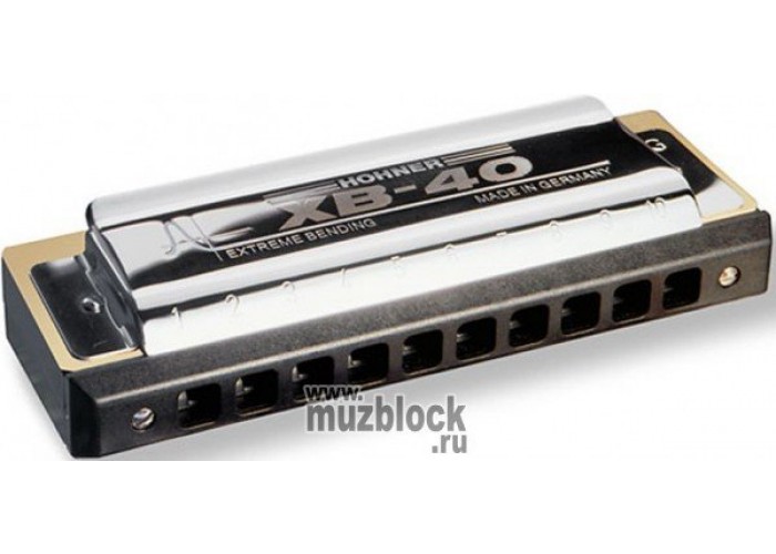 Купить губную гармошку HOHNER Extreme Bending XB 40 D low M110113 в ...