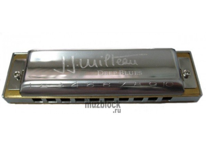 Купить губную гармошку HOHNER Jean Jacques Milteau 501/20 MS D M501203 ...