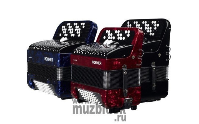 HOHNER Nova II 48 (A1552) black - детский кнопочный аккордеон