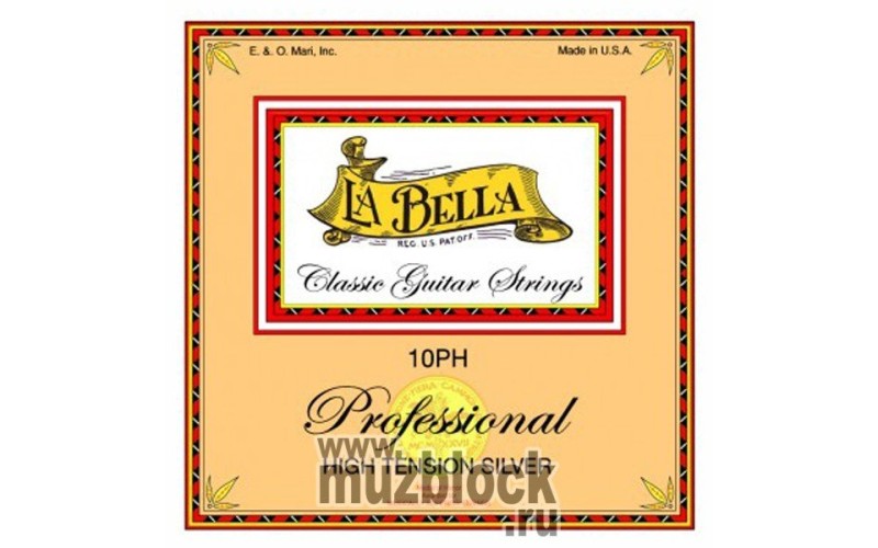 LA BELLA 10PH - струны для классической гитары