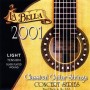 LA BELLA 2001 Light - нейлоновые струны для классической гитары, легкое натяжение