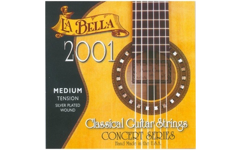 LA BELLA 2001 Medium одиночные струны, нейлон