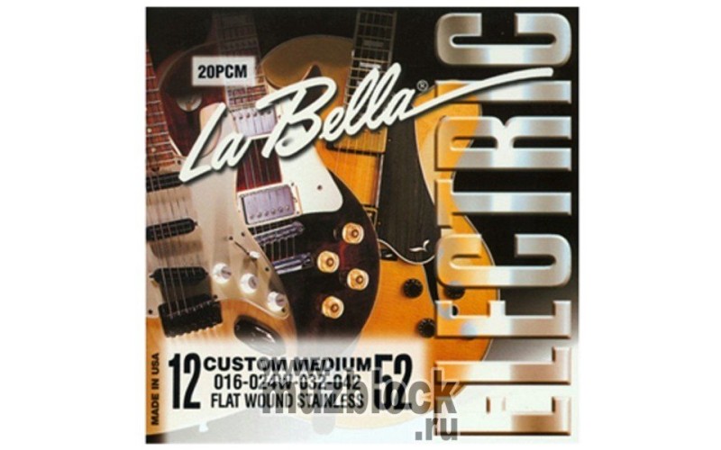 LA BELLA 20PCM - струны электрогитары