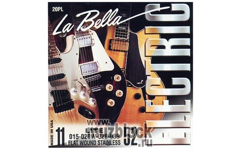 LA BELLA 20PL - струны электрогитары