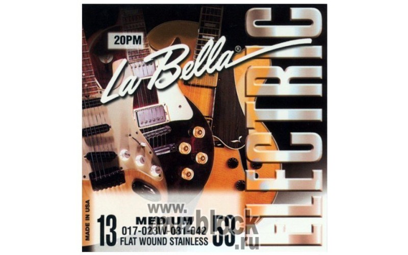 LA BELLA 20PM - струны электрогитары