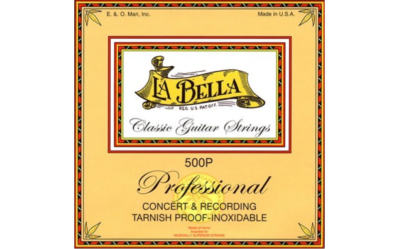 LA BELLA 500P Recording Concert - струны для классической гитары