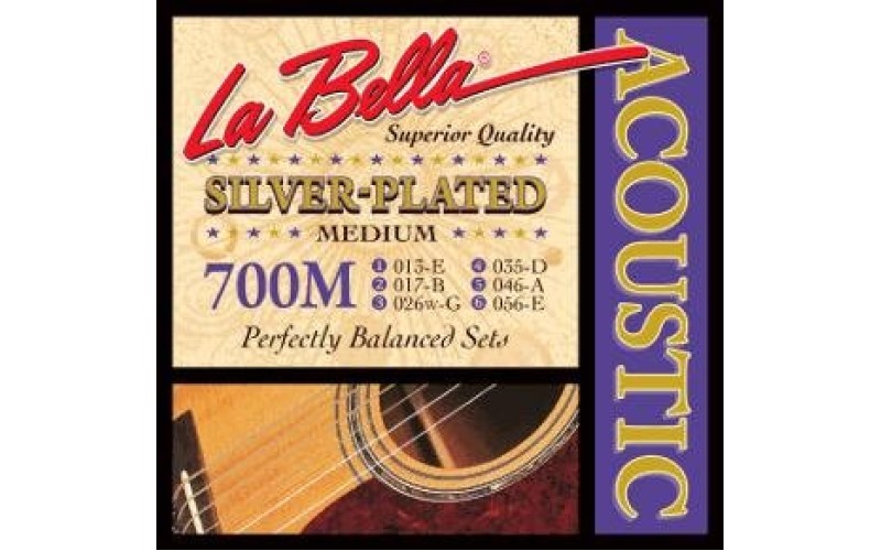 LA BELLA 700 M - струны для акустической гитары