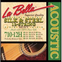 LA BELLA 710-12H - струны для 12-струнной гитары