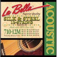 LA BELLA 710-12M - струны для 12-струнной гитары