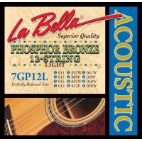 LA BELLA 7GP-12L струны для 12-струнной гитары