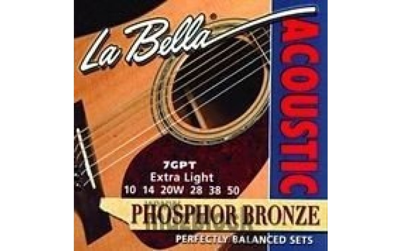 LA BELLA 7GP-12M - струны для 12-струнной гитары