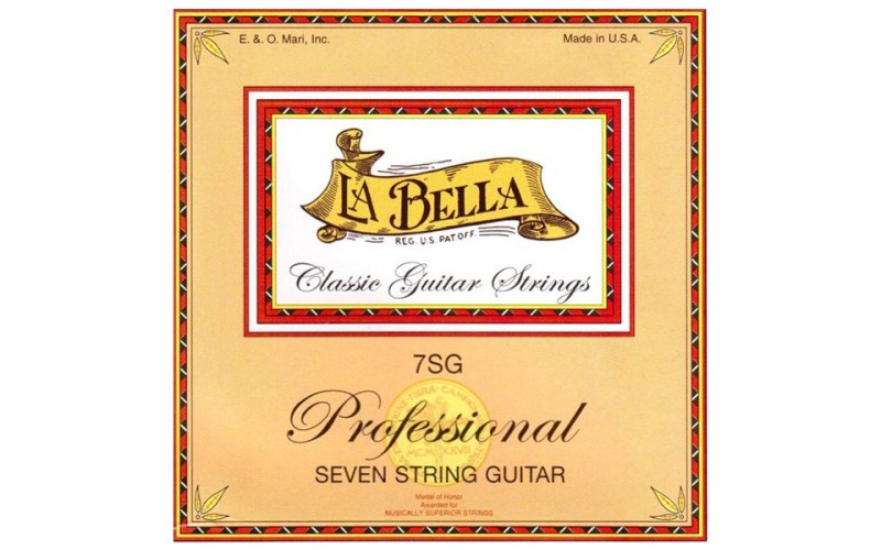 LA BELLA 7SG - струны для 7-стр. гитары