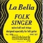 LA BELLA 830 Folksinger - струны для акустической гитары ФОЛК