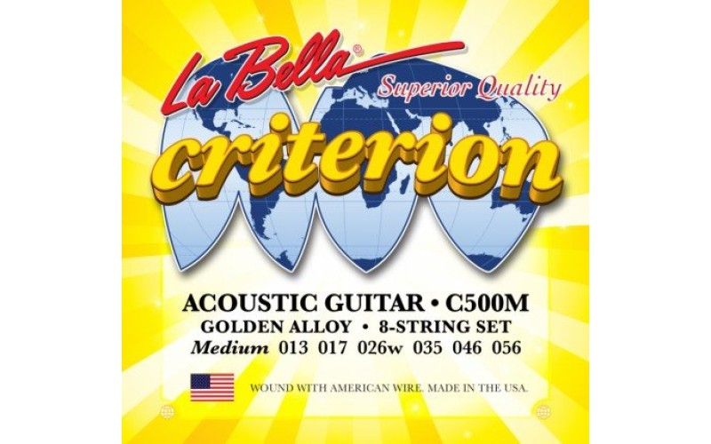 LA BELLA C500M - струны для акустической гитары