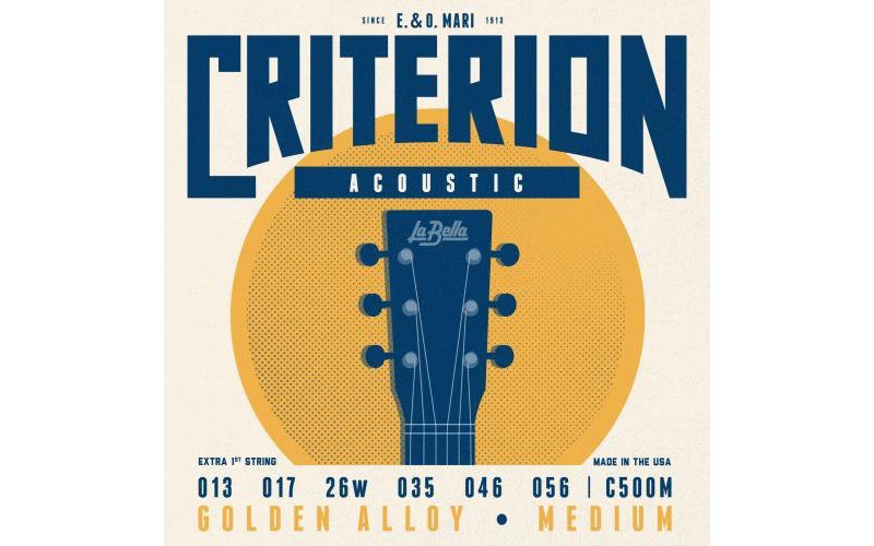 LA BELLA C500M - струны для акустической гитары