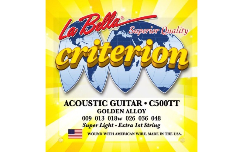 LA BELLA C500TT - струны для акустической гитары