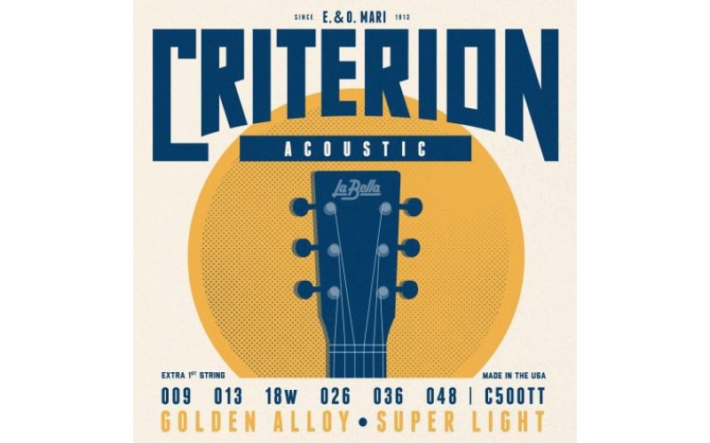 LA BELLA C500TT - струны для акустической гитары