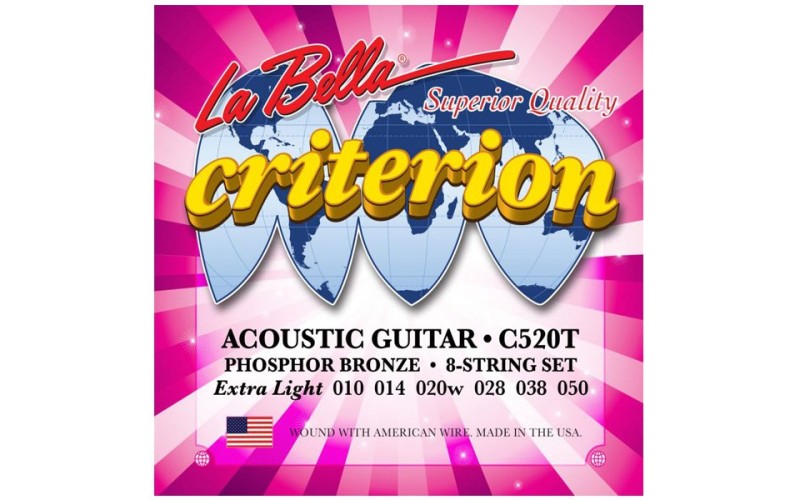 LA BELLA C520T - струны для акустической гитары